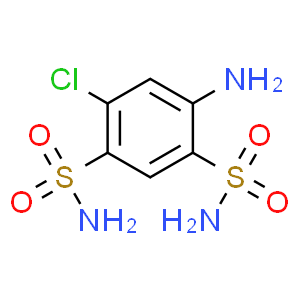 4-氨基-6-氯-1,3-苯二磺酰胺